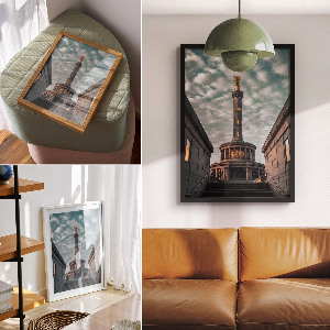 Wall art Monumental column