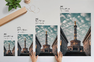 Wall art Monumental column