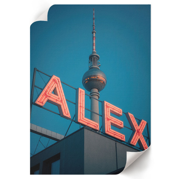 Wall print Modern architecture