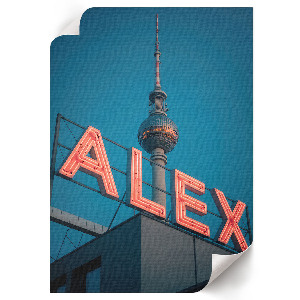 Wall print Modern architecture