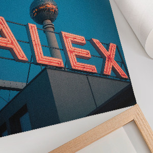 Wall print Modern architecture