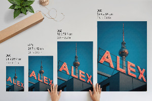 Wall print Modern architecture