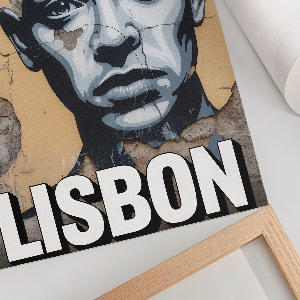 Wall print Lisbon Mural