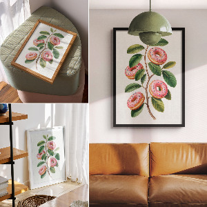 Art print titled 