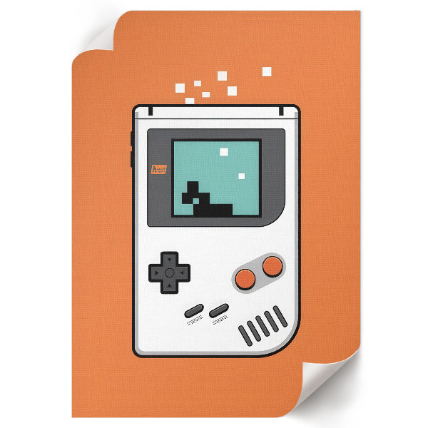 Retro Game Boy wall art