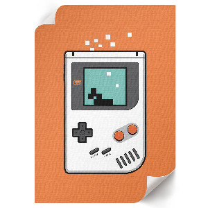 Retro Game Boy wall art