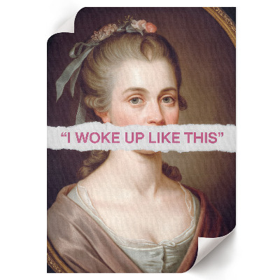 Wall print Retro art