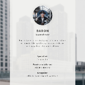 Decorative poster Animals together