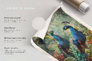 Poster Colorful birds