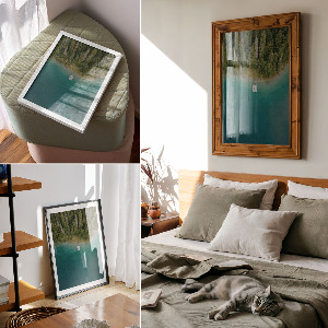 Decorative poster Forest paradise