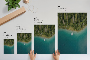 Decorative poster Forest paradise