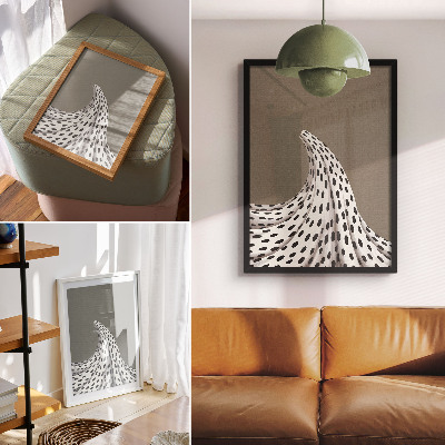 Wall art A wave of dots