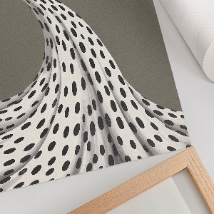 Wall art A wave of dots