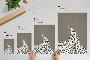 Wall art A wave of dots