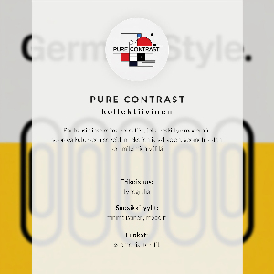 Wall art Typographic composition