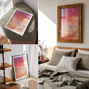 Art print Sunset
