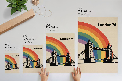 Art print Rainbow Bridge