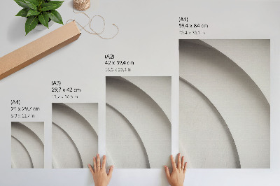 Poster White curves