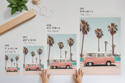 Decorative poster Summer trip