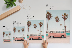 Decorative poster Summer trip