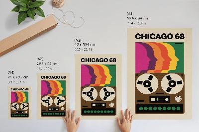 Wall art Retro aesthetics