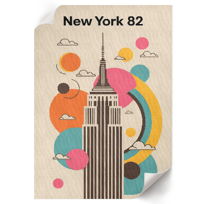 Decorative poster New York