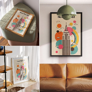 Decorative poster New York