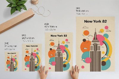 Decorative poster New York