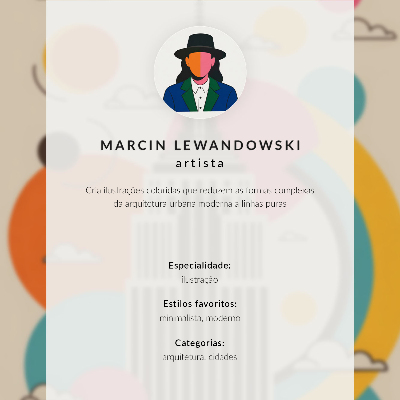 Art print Modern skyscraper