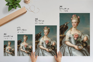 Wall art in a classic, elegant style