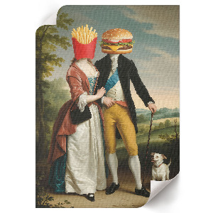 Wall print The art of eating