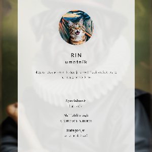 Art print The aristocrat's dog