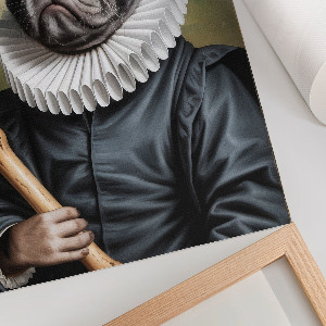 Art print The aristocrat's dog