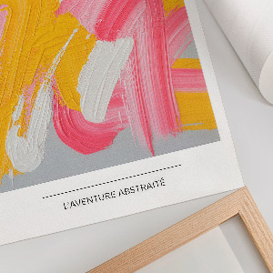 Decorative poster titled 