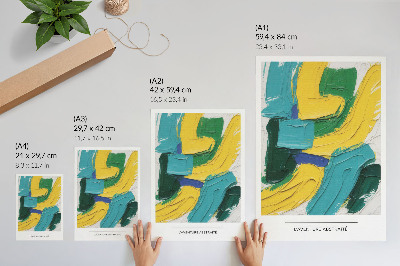 Poster Colorful abstraction