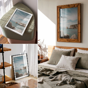 Wall print Maritime harmony