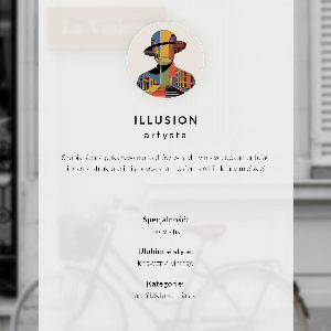 Art print Urban landscape