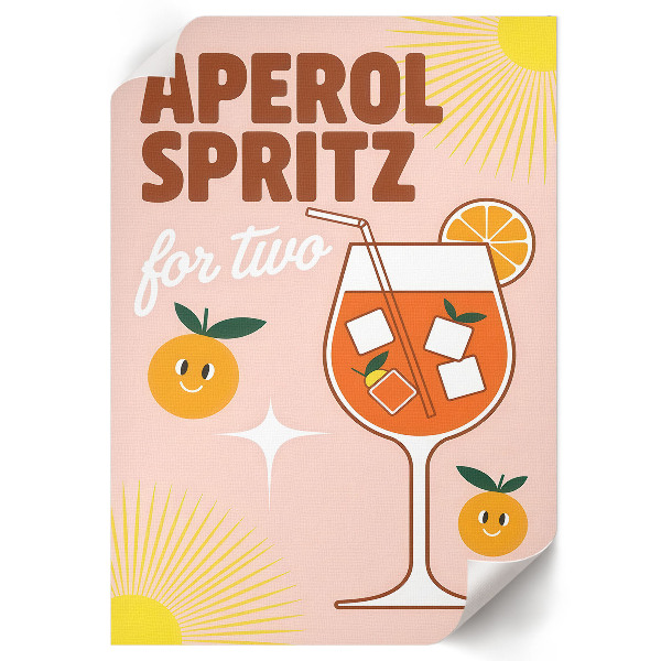 Decorative poster Aperol Spritz