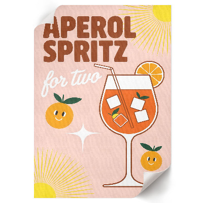 Decorative poster Aperol Spritz