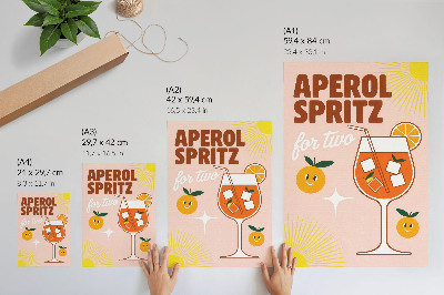Decorative poster Aperol Spritz