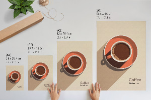 Poster A cup of coffee