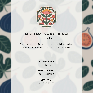 Art print Exotic fruits