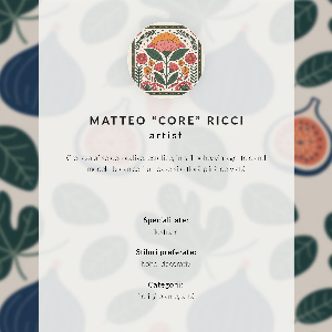 Art print Exotic fruits