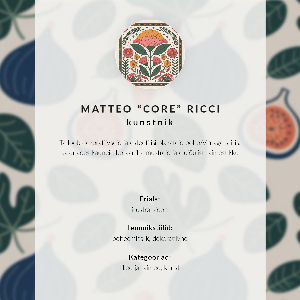 Art print Exotic fruits