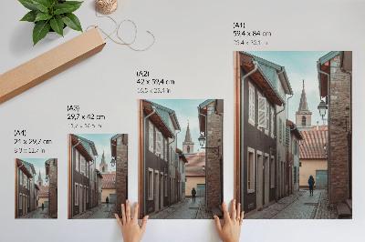 Art print City scene
