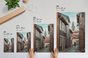 Art print City scene