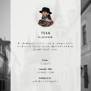 Art print Urban reflection