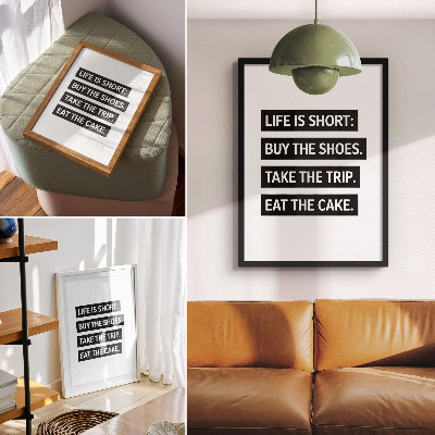Decorative poster Everyday motivation