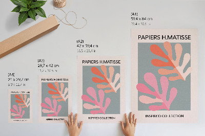 Wall print H. Mattise inspiration