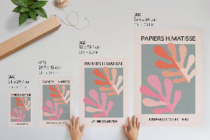 Wall print inspired by Henri Matisse with a matte finish